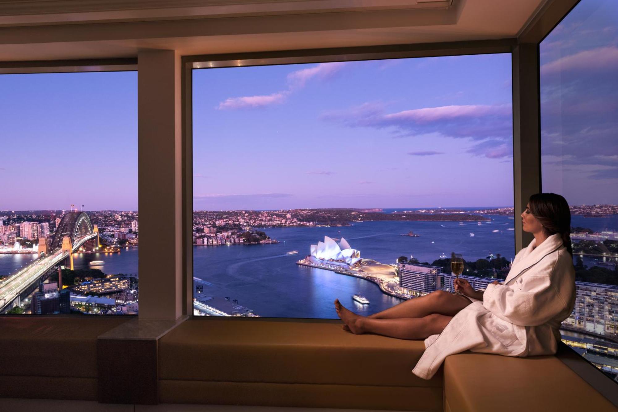 Shangri-La Sydney Exterior photo View from a suite